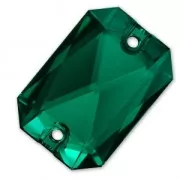 3252 Emerald Cut Sew-on Stone