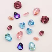 Pendentif PureCrystal 6428 6 mm Light Rose x1