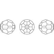 Perle ronde PureCrystal 5000 8 mm - Violet x1