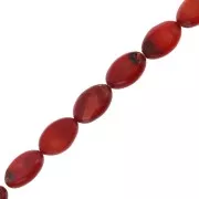 Perles Bambou imitation corail