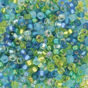 - Mix de rocailles Miyuki 11/0 MIX-16 - Electric Blue Lagoon x8gr Mix de rocailles Miyuki 11/0 MIX-16 - Electric Blue Lagoon x8gr