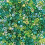 - Mix de rocailles Miyuki 11/0 MIX-08 - Ever Green x8gr Mix de rocailles Miyuki 11/0 MIX-08 - Ever Green x8gr