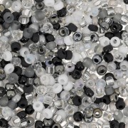 - Mix de rocailles Miyuki 11/0 MIX-04 - Salt and Pepper x8gr Mix de rocailles Miyuki 11/0 MIX-04 - Salt and Pepper x8gr