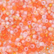 - Mix de rocailles Miyuki 11/0 MIX-02 - Pink Grapefruit x8gr Mix de rocailles Miyuki 11/0 MIX-02 - Pink Grapefruit x8gr