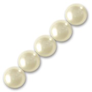 Perles nacrées PureCrystal 5810 5 mm Cream Pearl x15