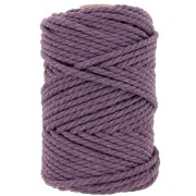 Lavande - Bobine de cordon en coton pour macramé 5 mm - Lavande x50m Bobine de cordon en coton pour macramé 5 mm - Lavande x50m