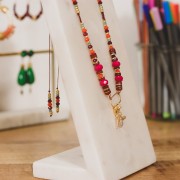 Bobine de fil ciré Linhasita pour micro macramé 0.35 mm - Doré (Ouro) x448m