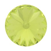 Cabochon PureCrystal 1122 Rivoli 12 mm - Citrus Green x1