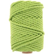 Vert Menthe - Bobine de cordon en coton pour macramé 5 mm - Vert menthe x50m Bobine de cordon en coton pour macramé 5 mm - Vert menthe x50m