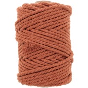 Cannelle - Bobine de cordon en coton pour macramé 5 mm - Cannelle x50m Bobine de cordon en coton pour macramé 5 mm - Cannelle x50m