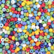 Multicolore - Preciosa Perles rocailles 11/0 2 mm - Mix Opaque Multicolore x20g Preciosa Perles rocailles 11/0 2 mm - Mix Opaque Multicolore x20g