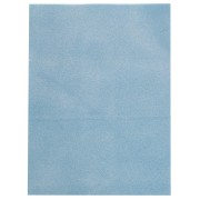 Tapis de perlage rectangle 31x23 cm - Bleu x1