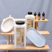 Pigment liquide en flacon - Jesmonite - Noir x10g