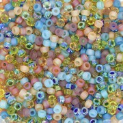 Vert - Mix de rocailles Miyuki 11/0 MIX-25 - Fields of France x8gr Mix de rocailles Miyuki 11/0 MIX-25 - Fields of France x8gr