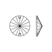 Cabochon - intercalaire - PureCrystal 3200 12 mm Light colorado Topaz x1