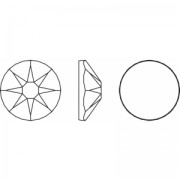 Strass à coller en cristal PureCrystal 5 mm - Crystal Vitrail Light x36