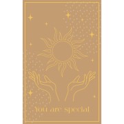 Cartes à bijoux - cartes de remerciements - You are Special - Ocre - Sable x10