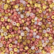 Rose - Mix de rocailles Miyuki 11/0 African Wind x8g Mix de rocailles Miyuki 11/0 African Wind x8g