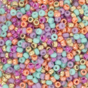 Violet - Mix de rocailles Miyuki 11/0 Boho x8g Mix de rocailles Miyuki 11/0 Boho x8g
