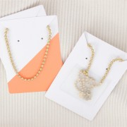 Pochettes adhésives transparentes 30x38 mm pour chaine de collier & bracelet x50