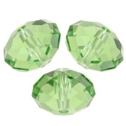 Peridot - Ronde aplatie PureCrystal 5040 8 mm - Reinvented Peridot x1 Ronde aplatie PureCrystal 5040 8 mm - Reinvented Peridot x1