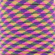 Cordon paracorde - corde de parachute plate 4mm - Rose - Jaune - Bleu x1m