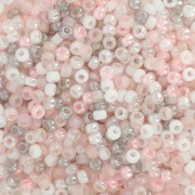Blanc - Mix de rocailles Miyuki 11/0 - Moon x8g Mix de rocailles Miyuki 11/0 - Moon x8g
