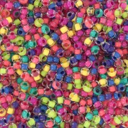 Multicolore - Preciosa Perles rocailles 11/0 2 mm - Mix Multicolore Terra Intensive Lined x20g Preciosa Perles rocailles 11/0 2 mm - Mix Multicolore Terra Intensive Lined x20g