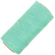Bobine de fil ciré Linhasita pour micro macramé 0.5mm - Menthe Glacée (1436) x335m