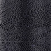 Bobine de fil ciré Linhasita pour micro macramé 0.35 mm - Blue Black (73) x448m