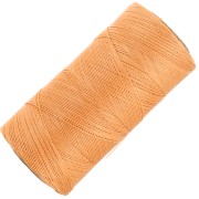 Bobine de fil ciré Linhasita pour micro macramé 0.35 mm - Melon (217) x448m