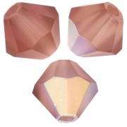 Perles toupies Preciosa - Rondelle Bead 5 mm - Light Colorado Topaz AB Matt x12