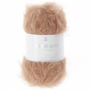 Fil fausse fourrure Ricorumi Furry Furry Rico Design Amigurumi - Caramel 008 x25g