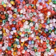 Multicolore - Preciosa Perles rocailles 11/0 2 mm - Mix Multicolore 2 x20g Preciosa Perles rocailles 11/0 2 mm - Mix Multicolore 2 x20g