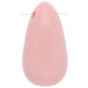 Rose clair - Pendentif poire en acrylique 33x18 mm - Rose clair x1 Pendentif poire en acrylique 33x18 mm - Rose clair x1