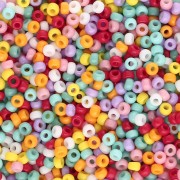 Multicolore - Mix de rocailles Miyuki 11/0 - Happy Carnival x8g Mix de rocailles Miyuki 11/0 - Happy Carnival x8g