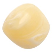 Ecru - Perles cubes irréguliers 16x17 mm - Acrylique translucide - Marbré écru x10 Perles cubes irréguliers 16x17 mm - Acrylique translucide - Marbré écru x10