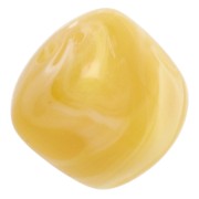 Moutarde - Perles cubes irréguliers 16x17 mm - Acrylique translucide - Marbré moutarde x10 Perles cubes irréguliers 16x17 mm - Acrylique translucide - Marbré moutarde x10