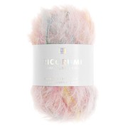 Fil fausse fourrure Ricorumi Furry Furry Rico Design Amigurumi - Print Pastel x25g