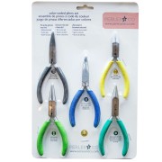 Kit de 5 Pinces à bijoux de qualité professionnelle