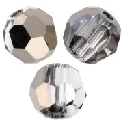 Perles rondes PureCrystal 5000 4 mm - Crystal Metallic Light Gold x20