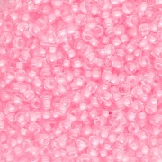 Rocaille Miyuki 11/0 207 - Pink Lined Crystal x8g