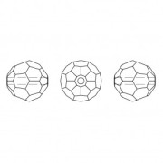 Perles rondes PureCrystal 5000 4 mm - Reinvented Caribbean Green x20