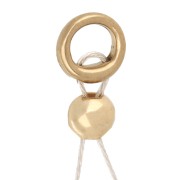 Anneaux de protection lisse 5 mm pour fil cablé 0.7 mm - Acier inoxydable 316L x4