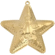 Perles et composants acier inox doré