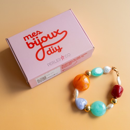 Mes bijoux DIY - Kit bracelet mix de perles vintage XXL