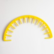 Organisateur de perles - arc de rangement - 26 cm 13 emplacements - Yellow x1