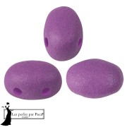 Perles en verre Samos® par Puca® 5x7 mm - Neon Amethyst x10g
