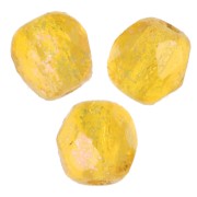 Facettes 3 mm - Lemon Red x50
