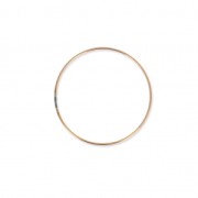 Cercle nu en métal pour attrape rêves suspension et abat-jour 10cm Cuivre